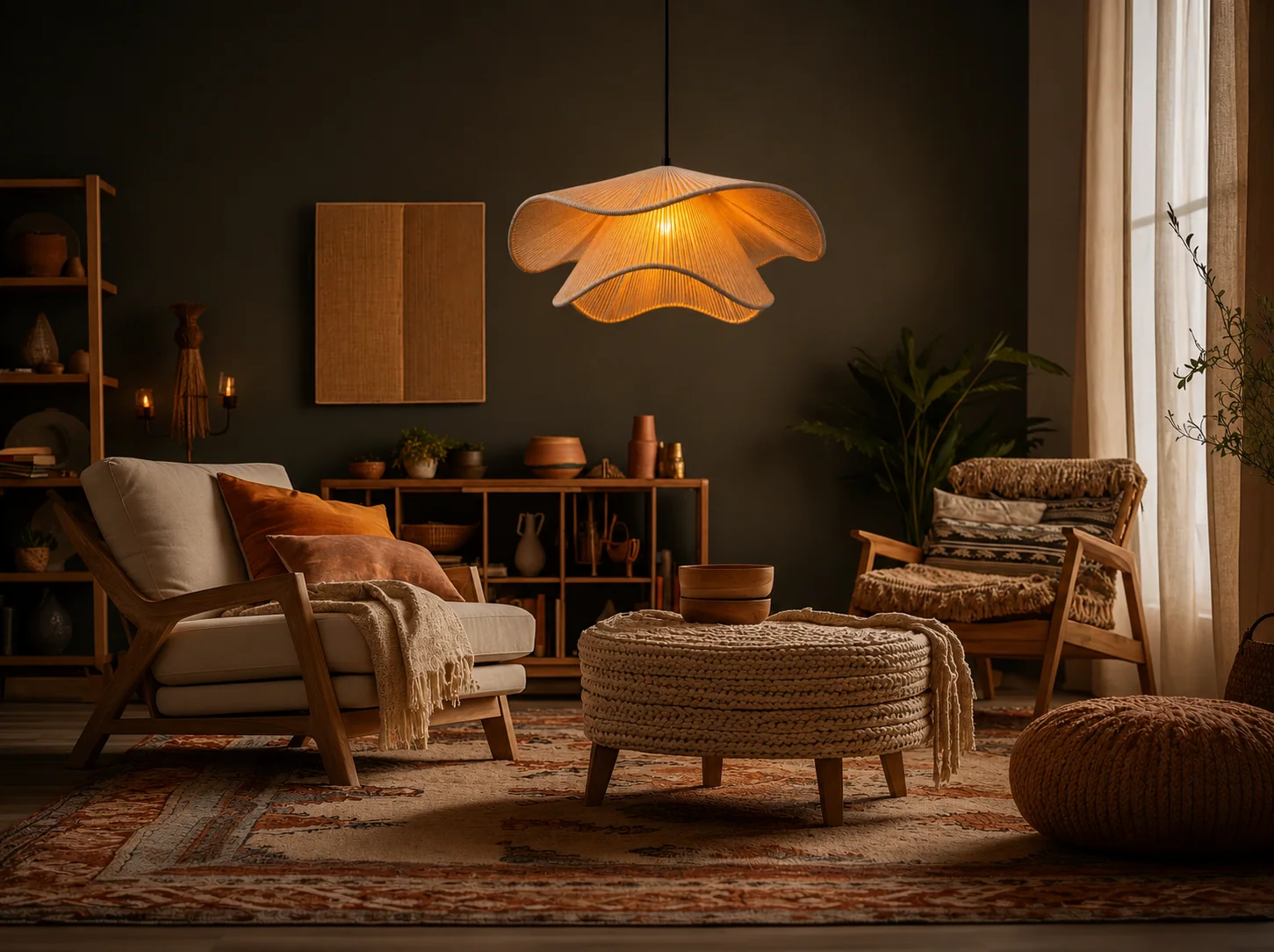 Sculptural light for shared spaces