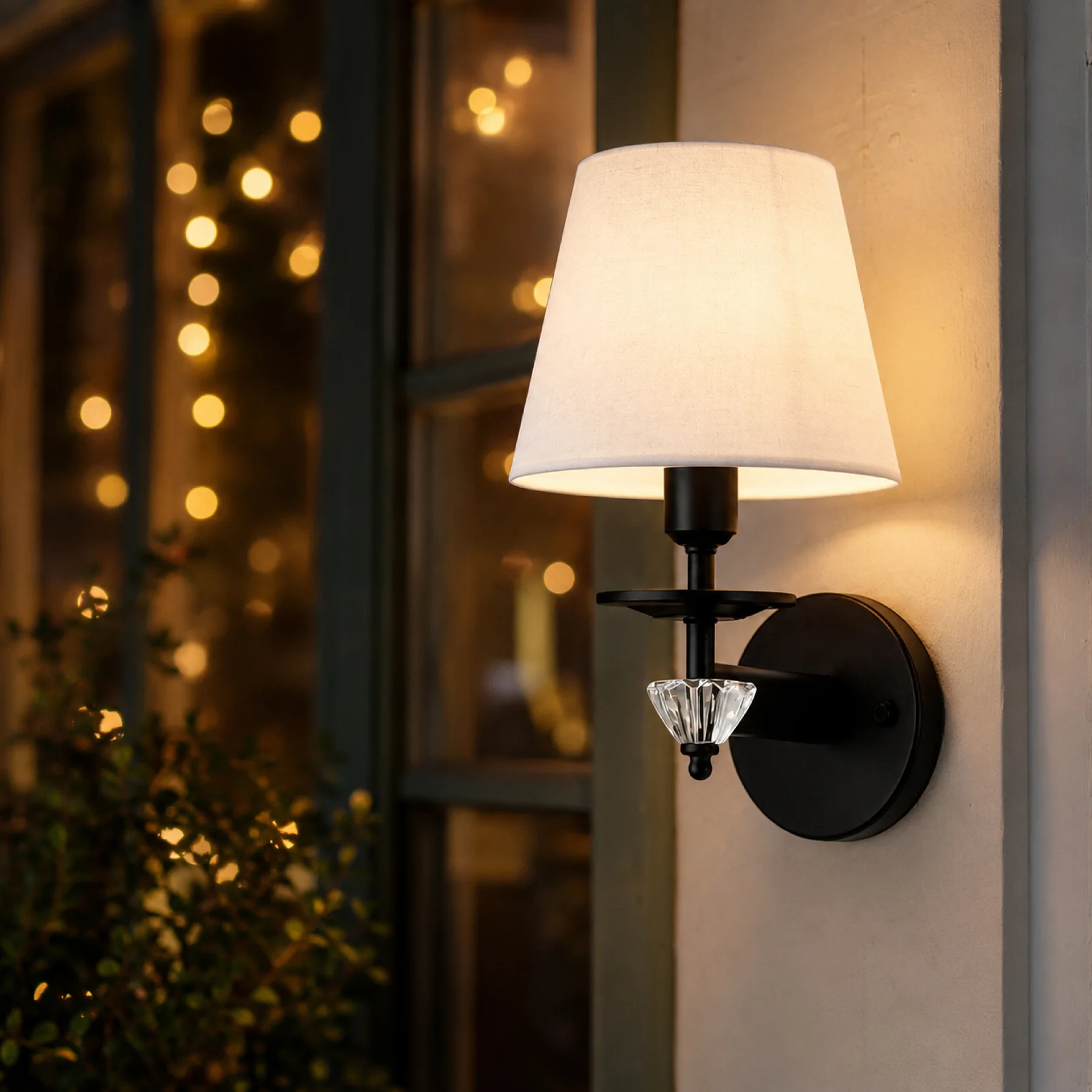 Evening terrace glow