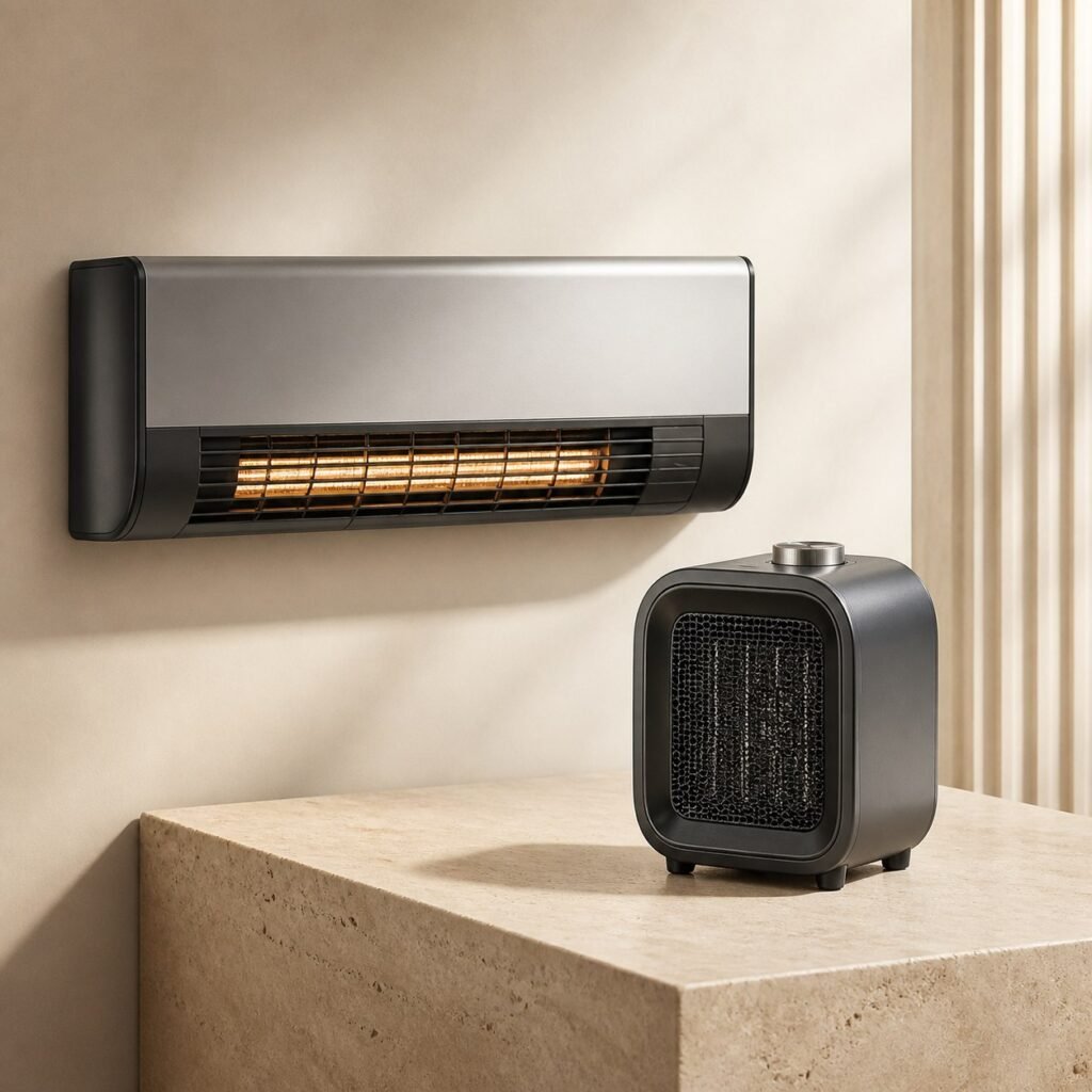 Bathroom heaters and fan heaters — Test Product A