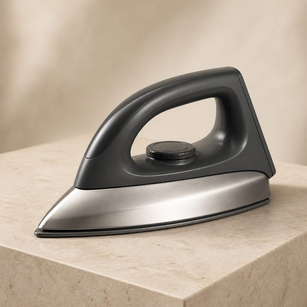 Dry iron — Test Product A