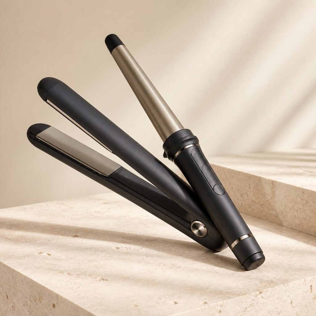 Hair straightener and curler — Test Product A